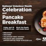 National Volunteer Month Celebration & Pancake Breakfast Profile Photo